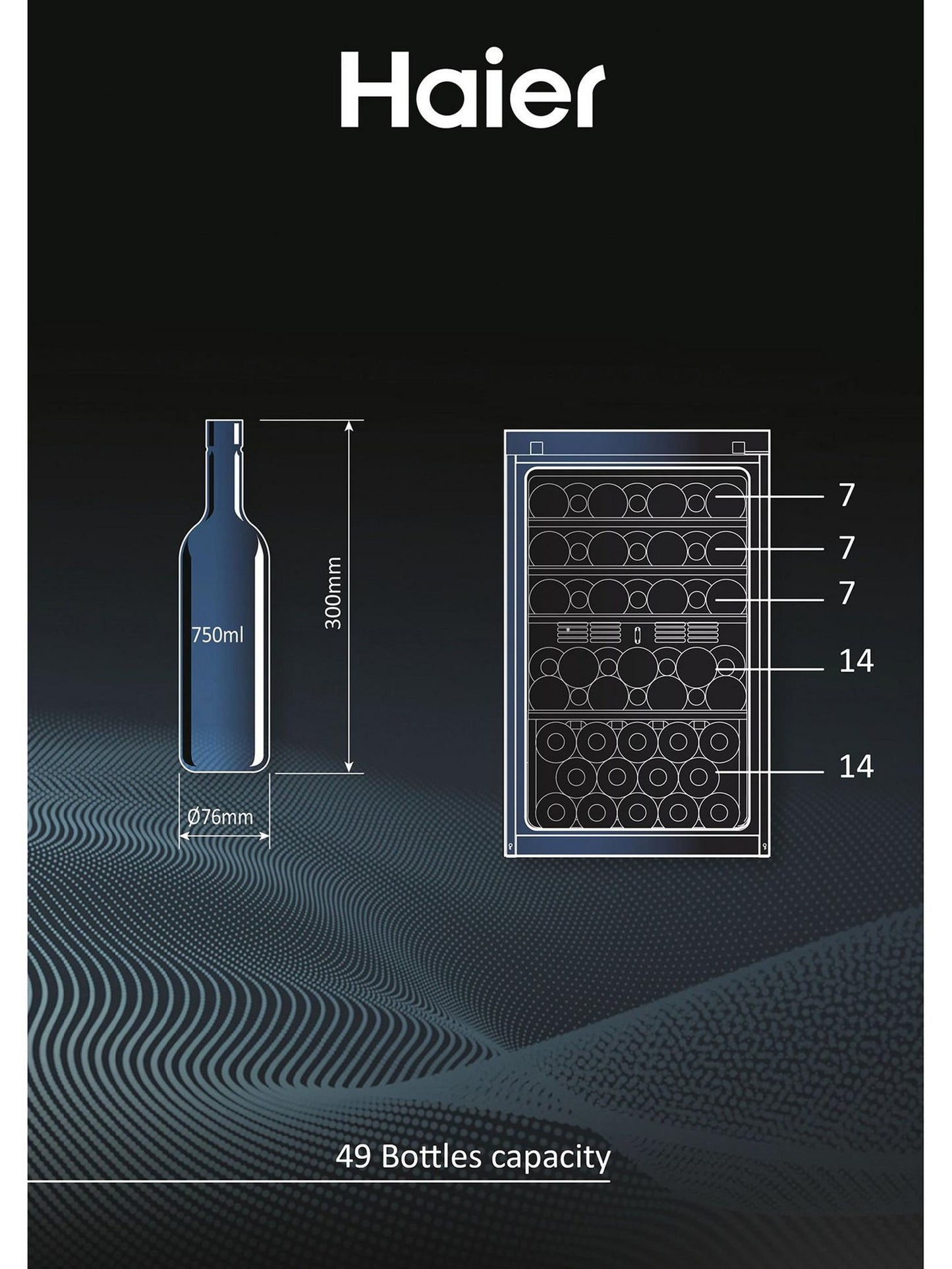 Standard Model – 49 Bottles Capacity