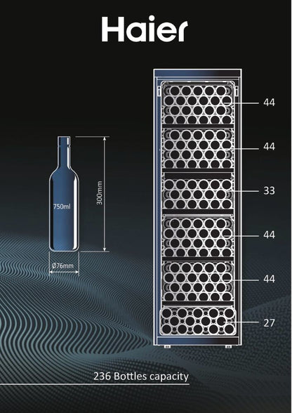 Premium Model – 236 Bottles Capacity
